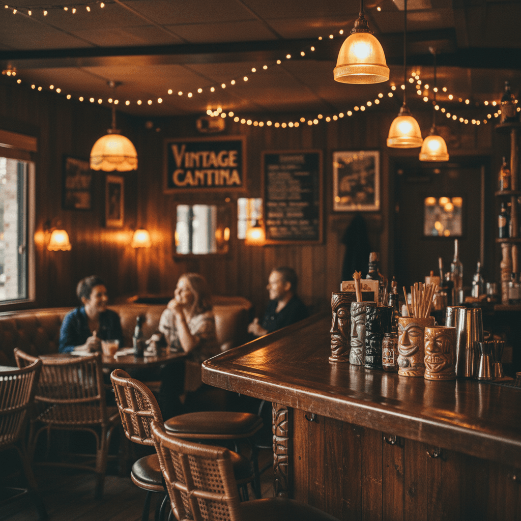 Interior of Vintage Cantina showing the casual, welcoming atmosphere