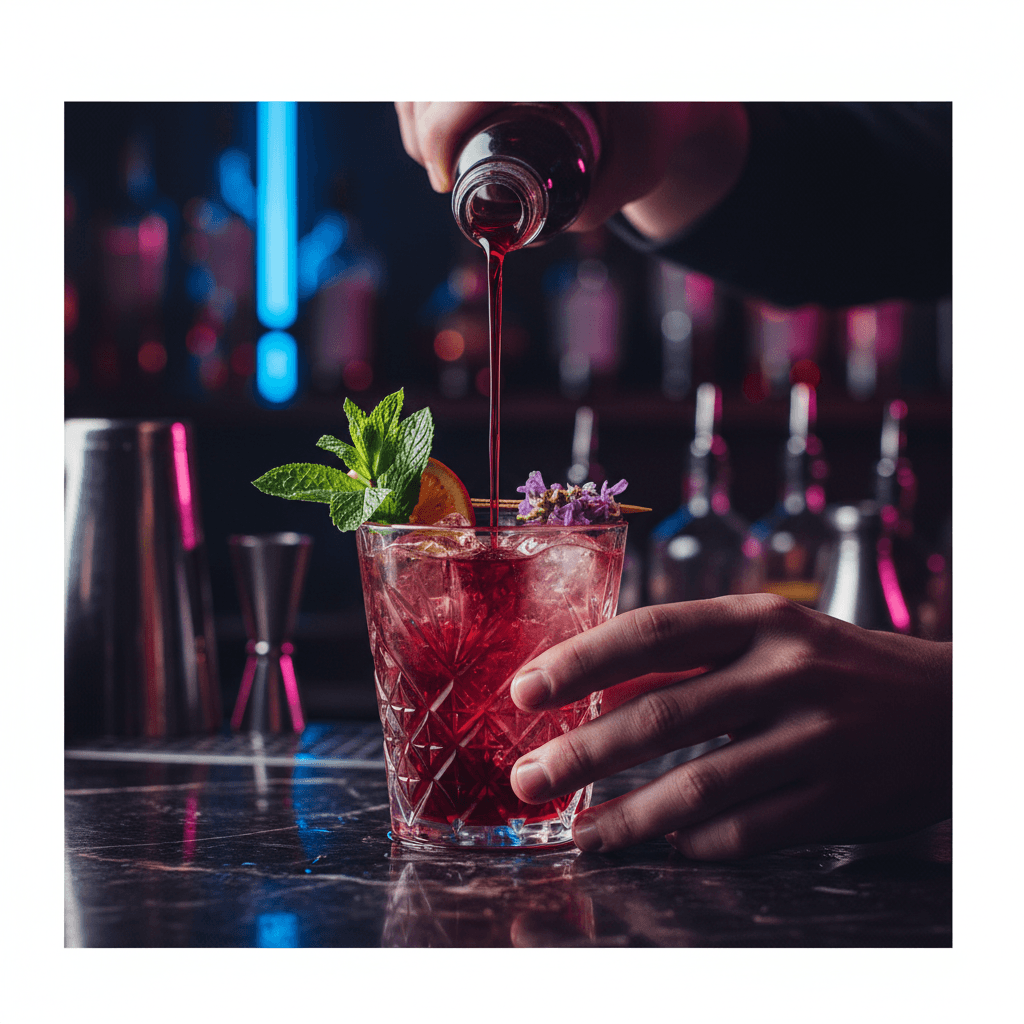 Handcrafted margaritas at Vintage Cantina